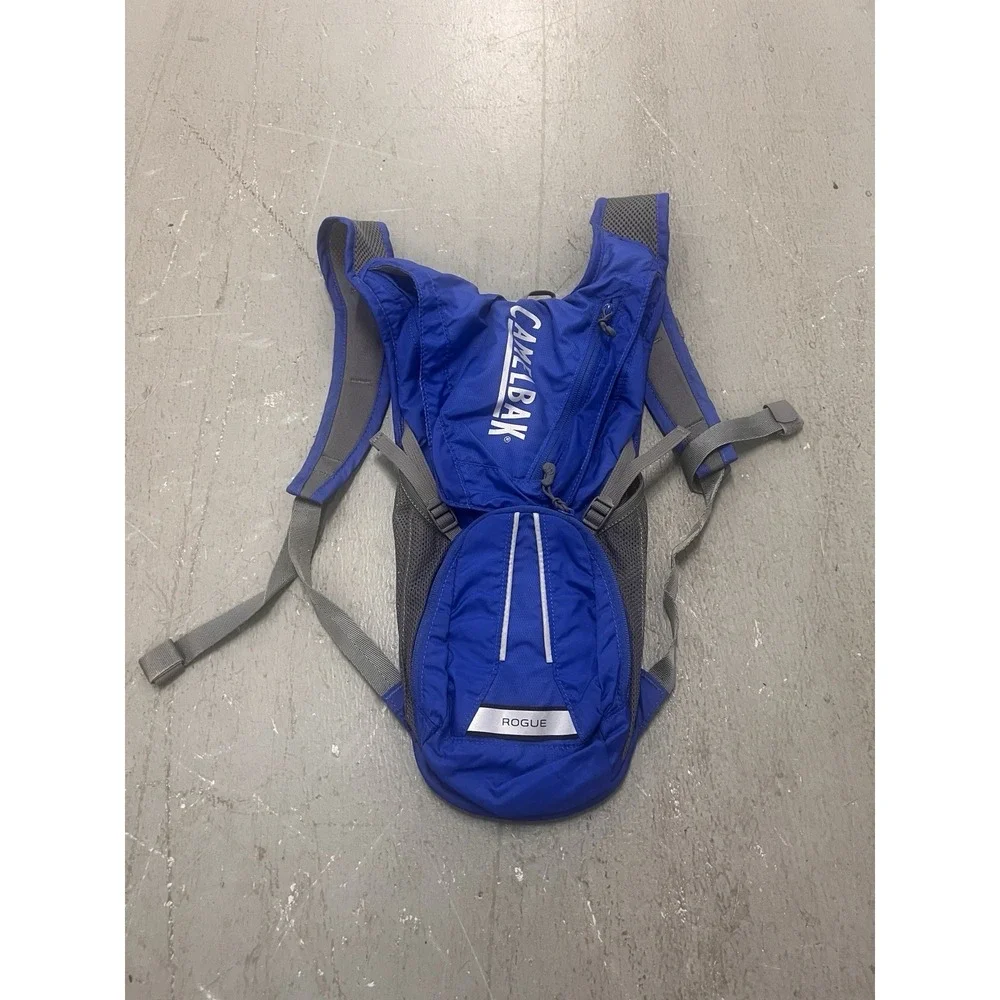 CamelBak Rogue Hydration Pack Unisex Blue Gray Adjustable Strap‎ Hiking Outdoor
